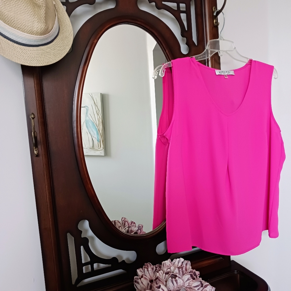 Kasper V-neck Dress Shell